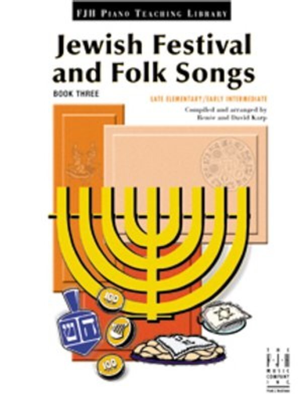 Jewish Festival And Folk Songs Book 3 Arr Karp (Softcover Book)