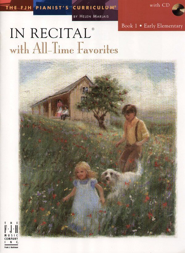 In Recital with All-Time Favorites Book 1 BK/CD