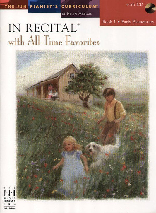 In Recital with All-Time Favorites Book 1 BK/CD