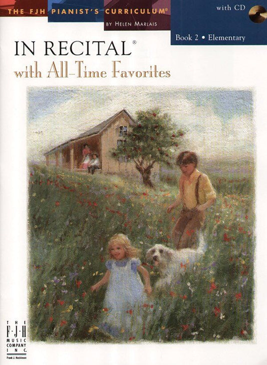 In Recital with All-Time Favorites Book 2 BK/CD