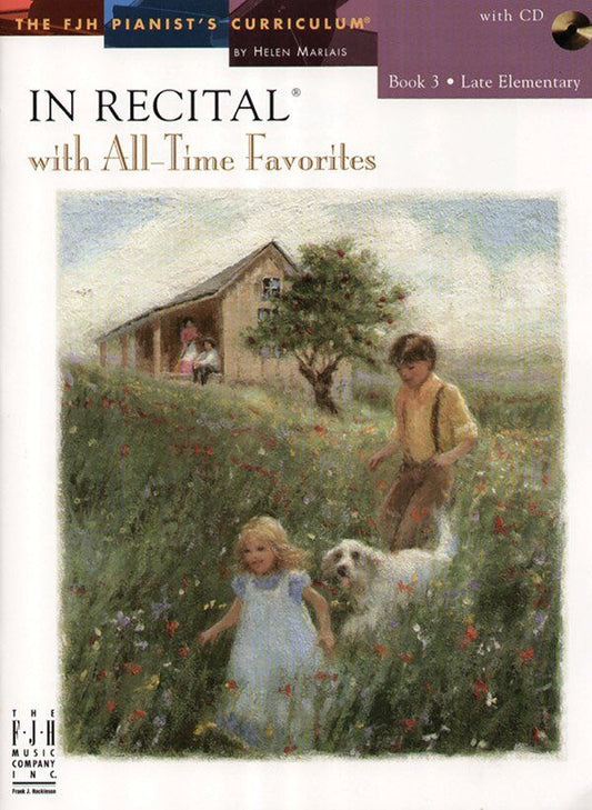 In Recital with All-Time Favorites Book 3 BK/CD