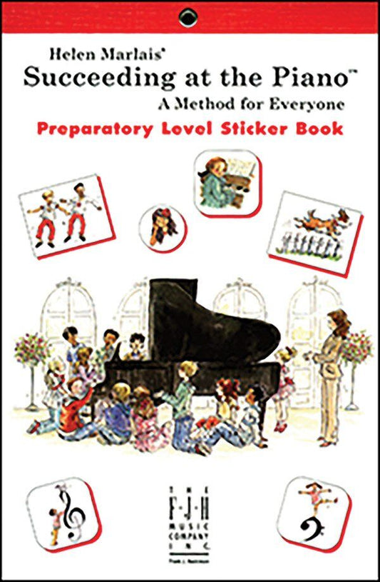 Succeeding at the Piano Sticker Book Preparatory