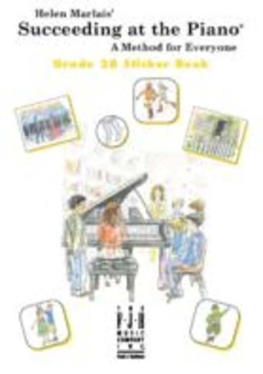 Succeeding At The Piano Gr 2B Sticker Book (Softcover Book)