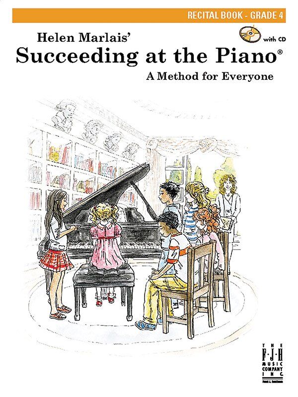 Succeeding at the Piano Recital Book Grade 4 BK/CD