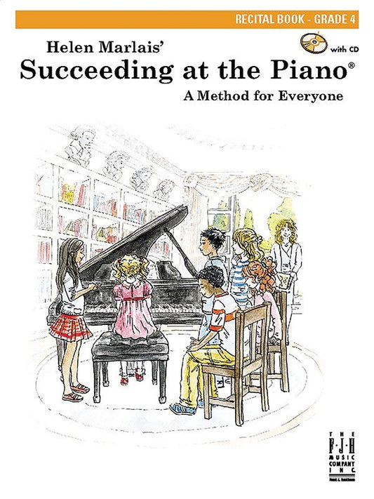 Succeeding at the Piano Recital Book Grade 4 BK/CD