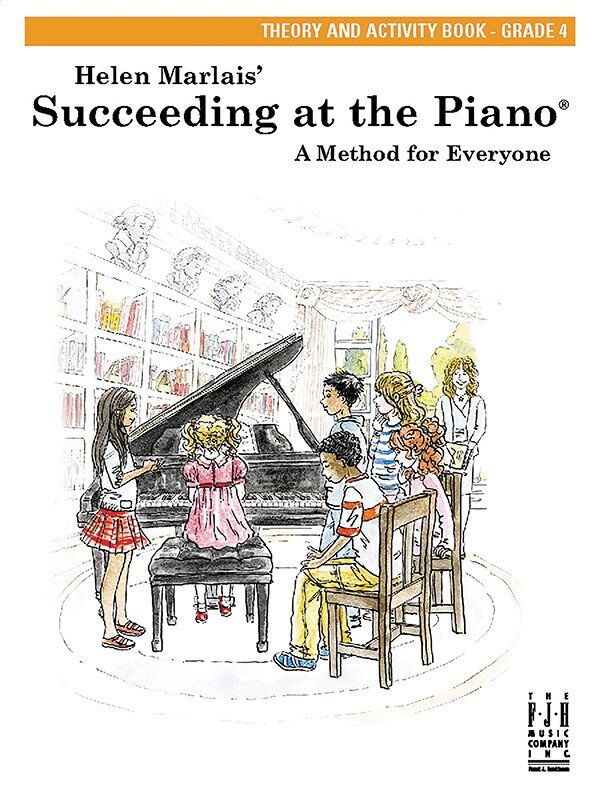 Succeeding at the Piano Theory and Activity Book Grade 4