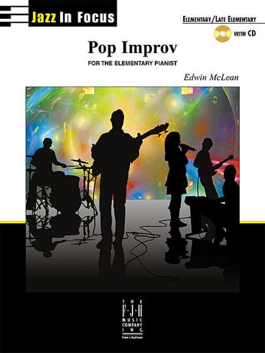 Pop Improv For The Elementary Pianist Softcover Book/CD