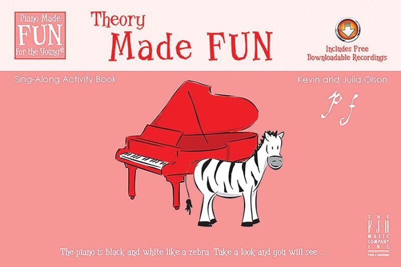 Theory Made Fun BK 1 BK/CD - Sing-Along Activity Book for Piano