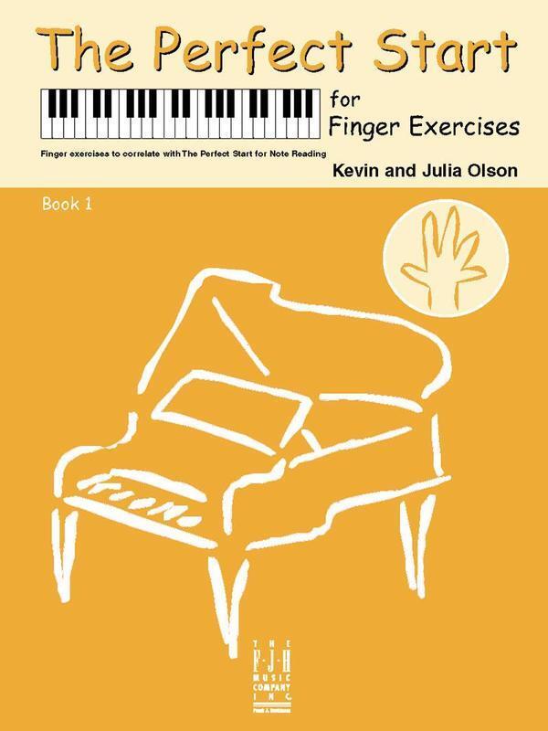 Perfect Start For Finger Exercises Book 1 (Softcover Book)