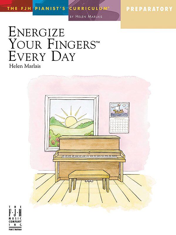 Energize Your Fingers Preparatory Book for Piano