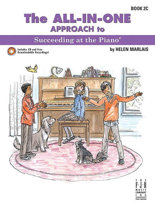 All-In-One Approach to Succeeding at the Piano Book 2C by Helen Marlais