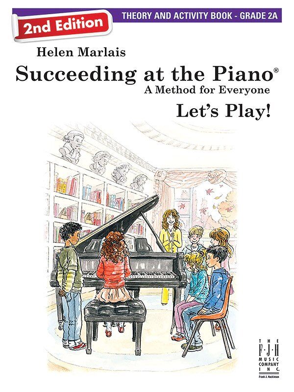 Succeeding at the Piano Grade 2A Theory and Activity Book by Helen Marlais