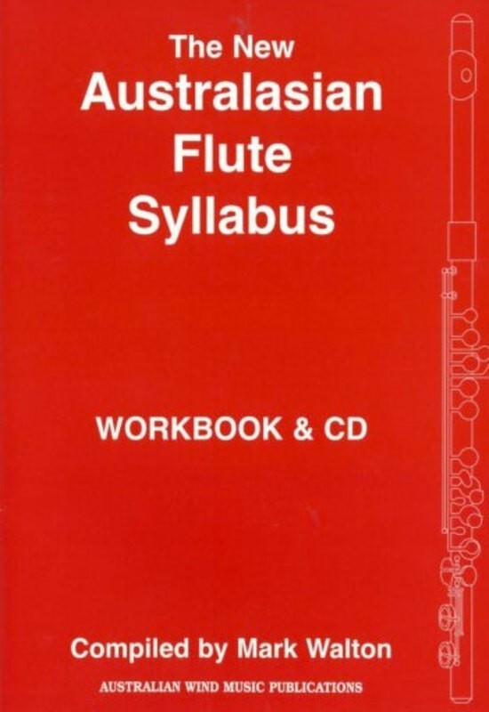 Australasian Flute Syllabus Lev 1 - 4 Softcover Book/CD