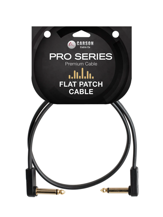 Carson Cable Co Pro Flat Patch Cable 2 Foot