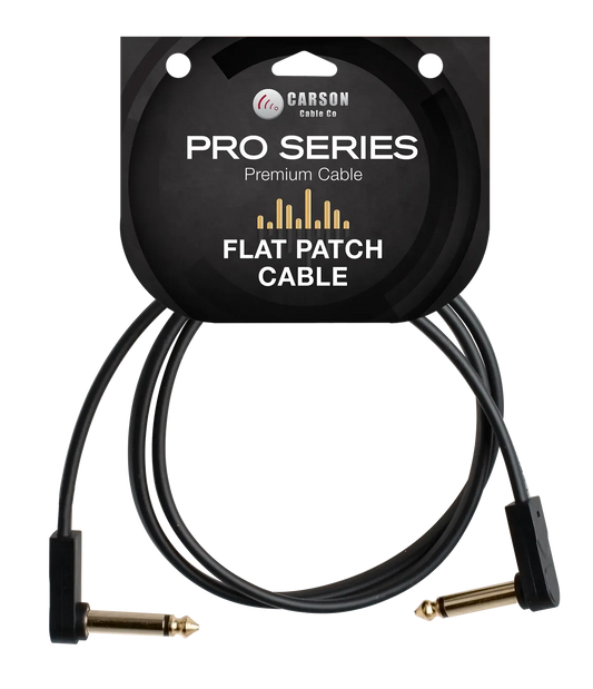 Carson Cable Co Carson Pro Flat Patch Cable 3 Foot