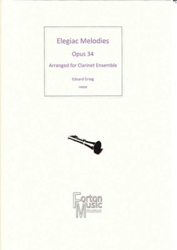 Elegiac Melodies Op 34 4 B Flute Alto And Bass Clarin Book