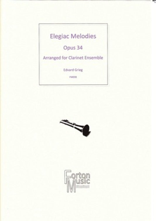 Elegiac Melodies Op 34 4 B Flute Alto And Bass Clarin Book