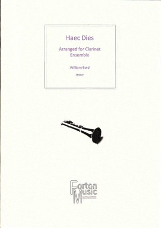 Haec Dies 4 B Flute Alto And Bass Clarinet Book