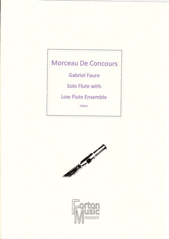 Morceau De Concours Flute Ensemble Book
