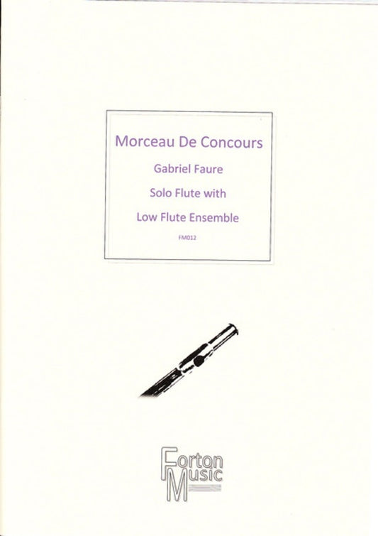 Morceau De Concours Flute Ensemble Book