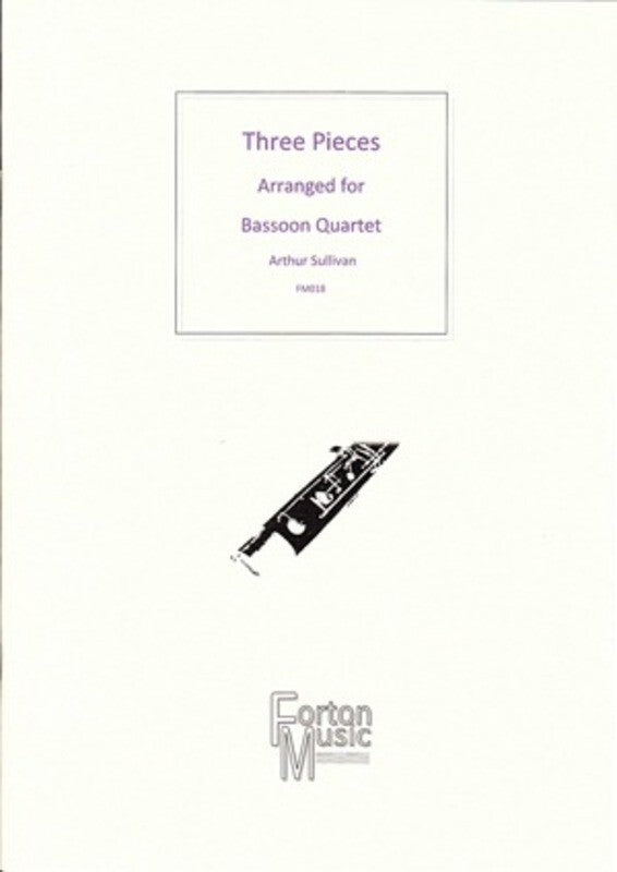 Three Pieces Bassoon Quartet (Softcover Book)