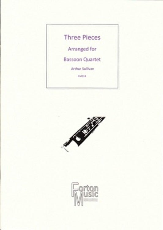 Three Pieces Bassoon Quartet (Softcover Book)