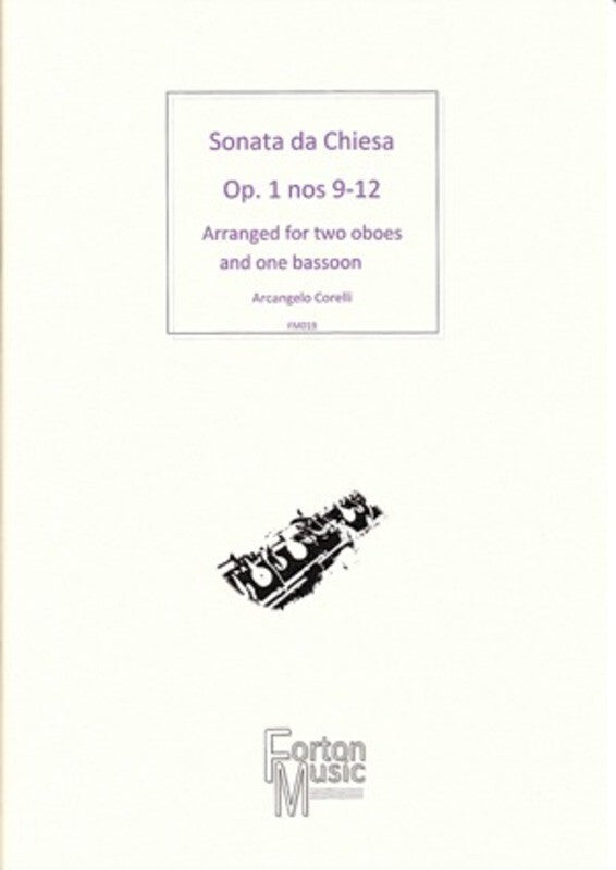 Sonata Da Chiesa Nos 9-12 Double Reed Trio (Softcover Book)