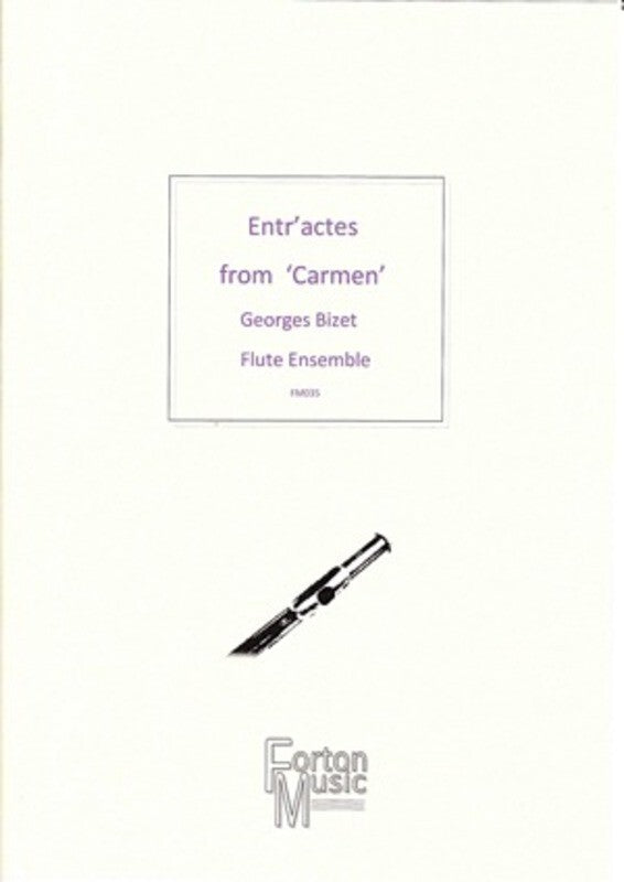 Entractes From Carmen Flute Choir