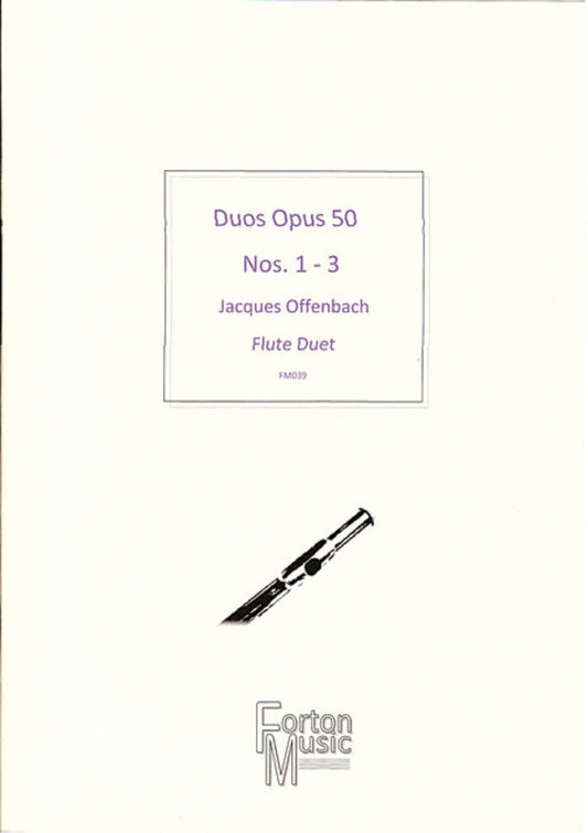 Flute Duos Op 50 Nos 1 - 3 Book