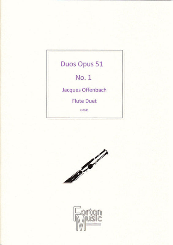 Flute Duos Op 51 No 1 Book