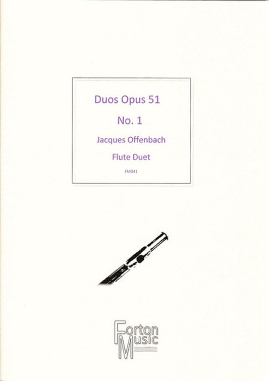 Flute Duos Op 51 No 1 Book