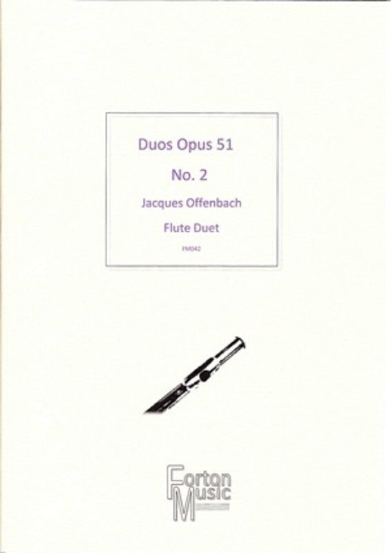 Flute Duos Op 51 No 2 Book