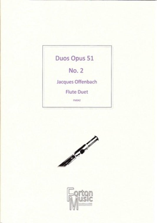 Flute Duos Op 51 No 2 Book