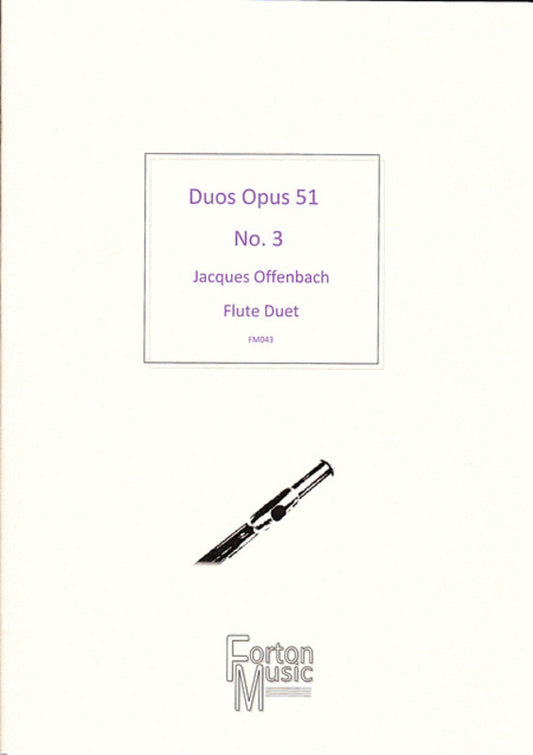 Flute Duos Op 51 No 3 Book