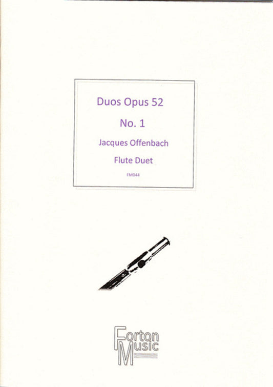 Flute Duos Op 52 No 1 Book