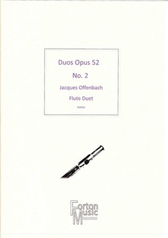 Flute Duos Op 52 No 2 Book
