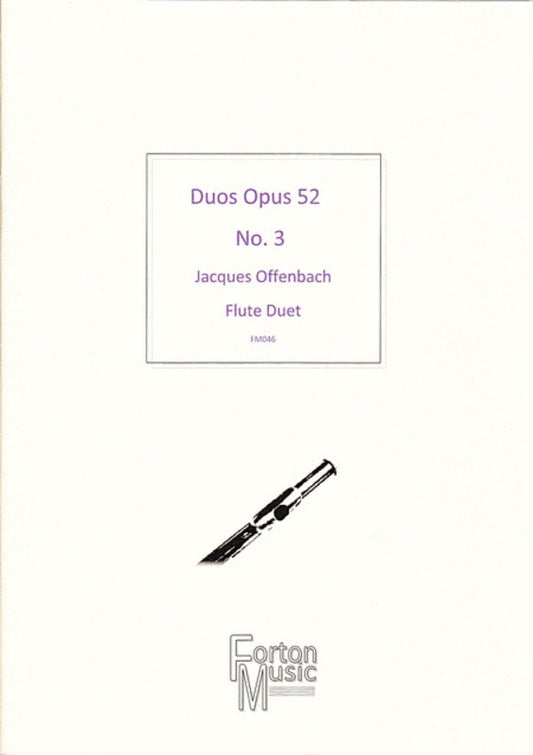Flute Duos Op 52 No 3 Book