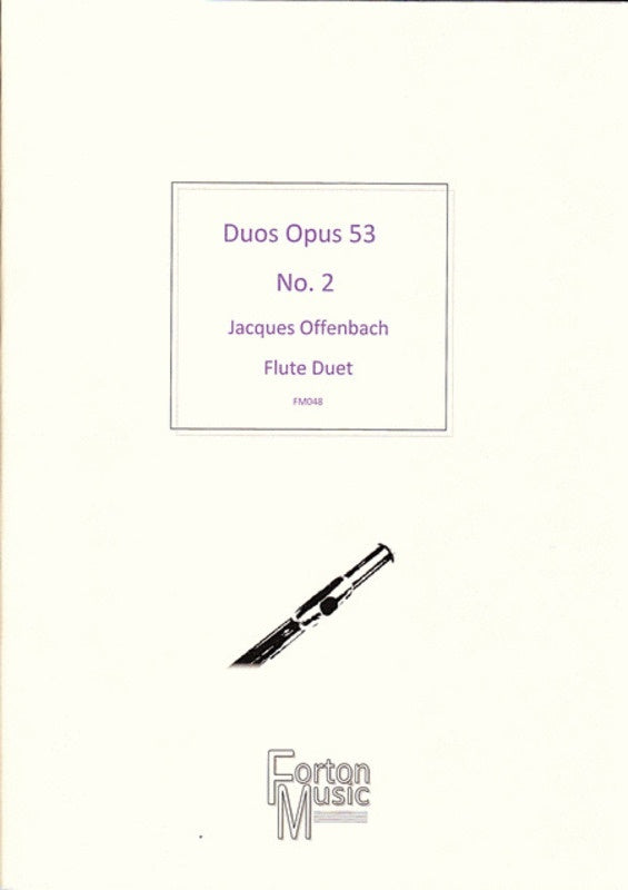 Flute Duos Op 53 No 2 Book