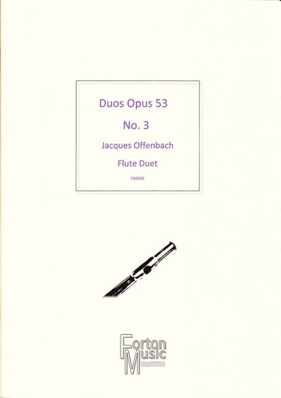 Flute Duos Op 53 No 3 Book