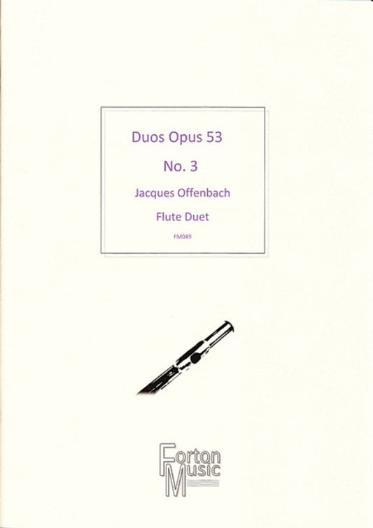 Flute Duos Op 53 No 3 Book