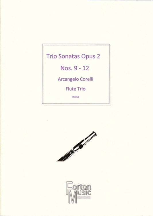 Flute Trio Sonatas Op 2 Nos 9 - 12 Book