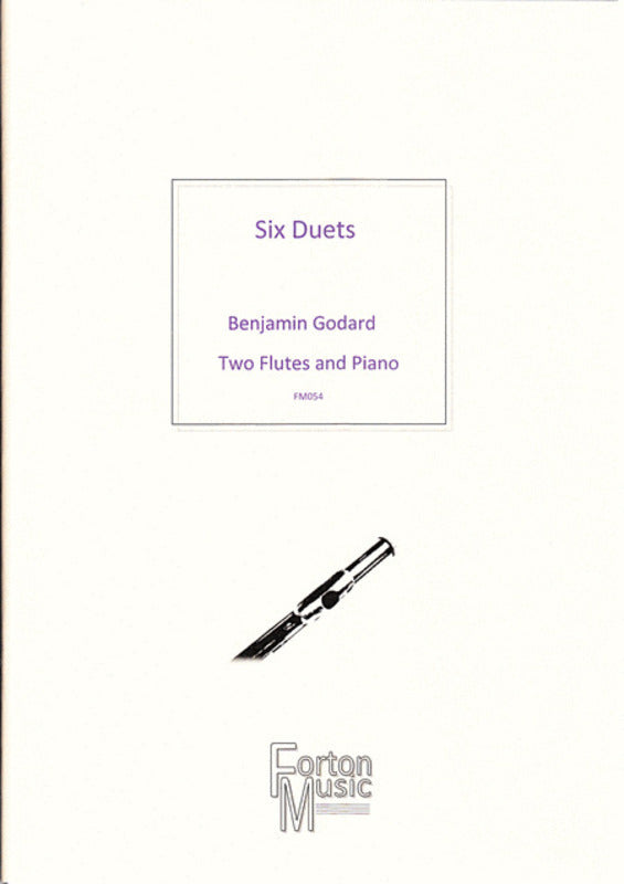 Six Duets 2 Flute/Piano Book