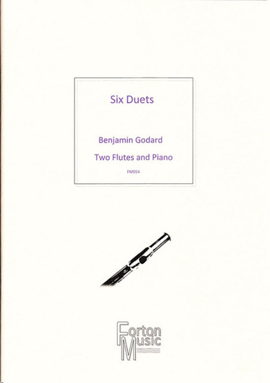Six Duets 2 Flute/Piano Book