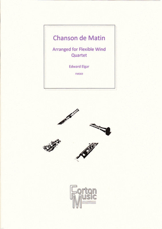 Chanson De Matin Mixed Wind Quartet Book