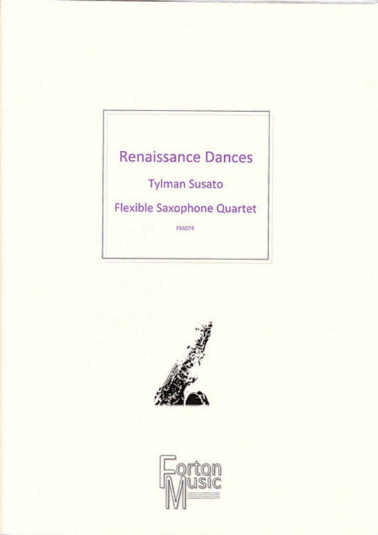 Renaissance Dances Saxophone Ensemble Book