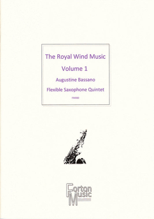 Royal Wind Music Saxophone Ensemble Book