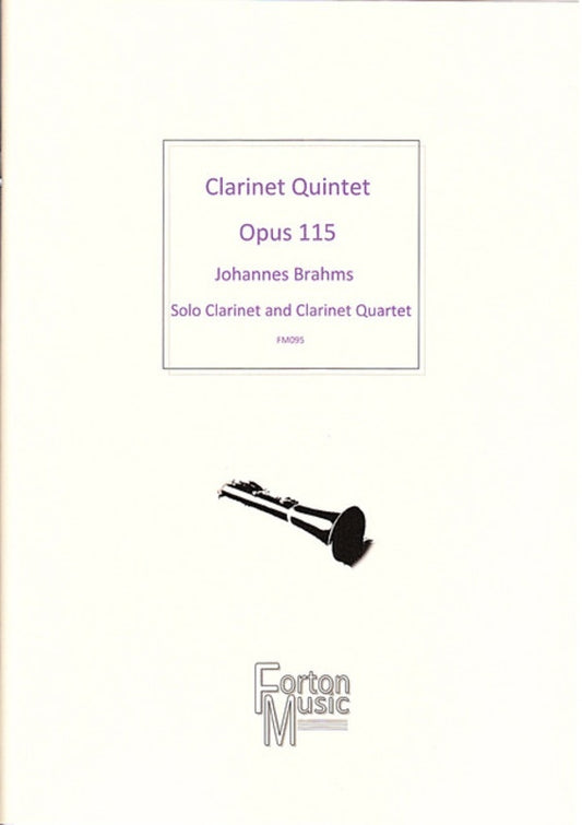 Clarinet Quintet Opus 115 Book