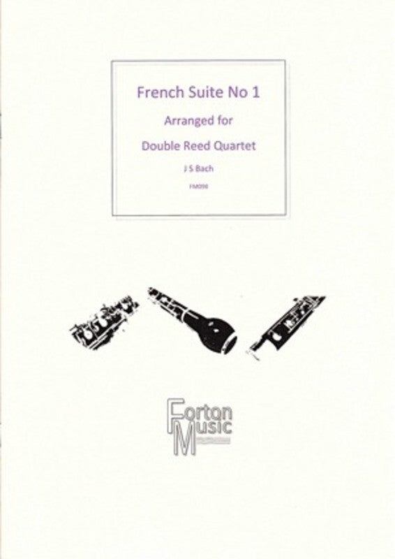 French Suite No 1 Double Reed Quartet (Softcover Book)
