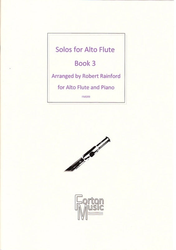 Solos For Alto Flute Book 3 Book