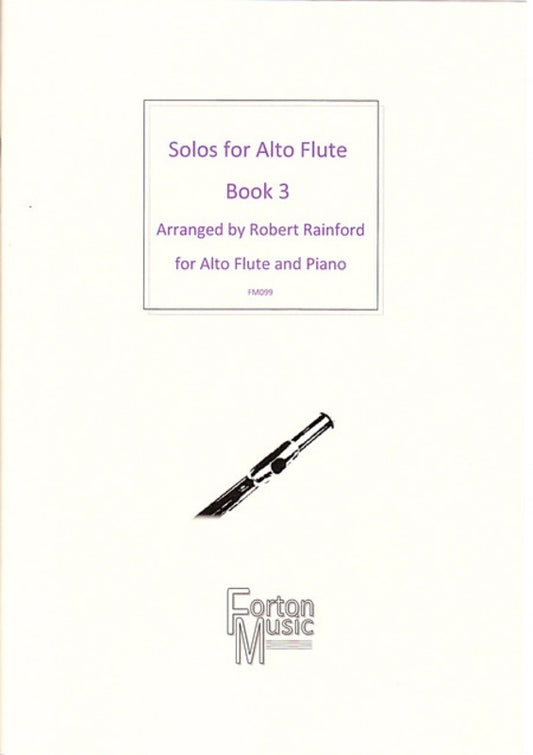 Solos For Alto Flute Book 3 Book